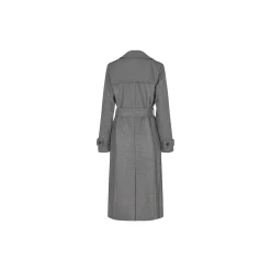 ShayMD Coat, dark grey melange