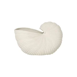 Shell Vase, off white