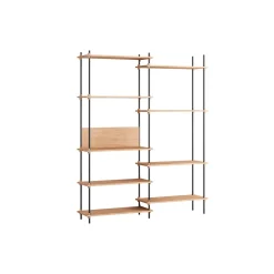Shelving System 2002A, oak