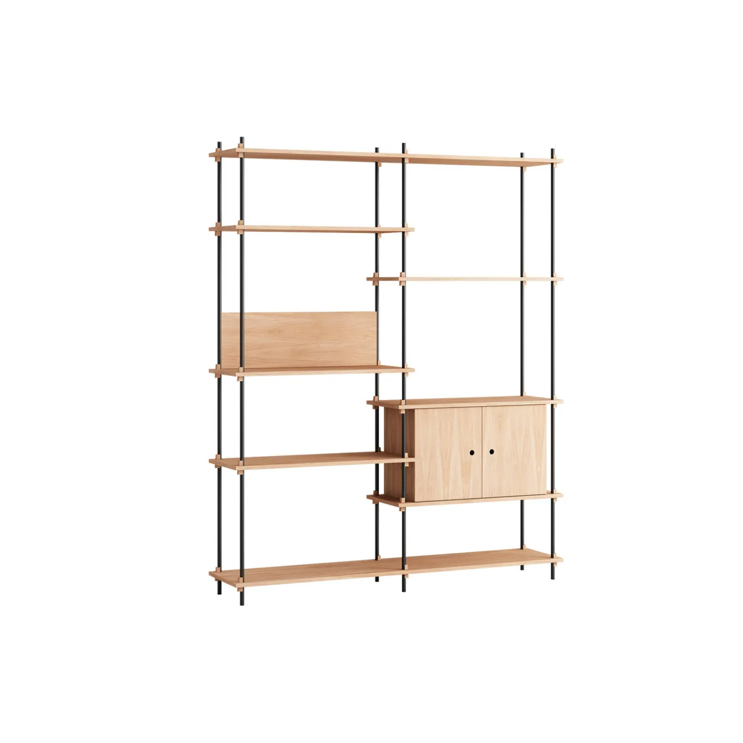 Shelving System 2002C, oak