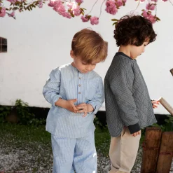 Shirt Bjørk, 1048 blue stripe