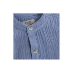 Shirt LS Muslin, quiet harbor