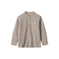 Shirt L/S Willum, blue check