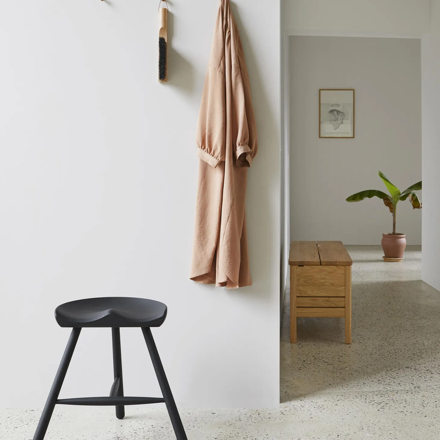 Shoemaker Chair™ no. 49, black stained oak