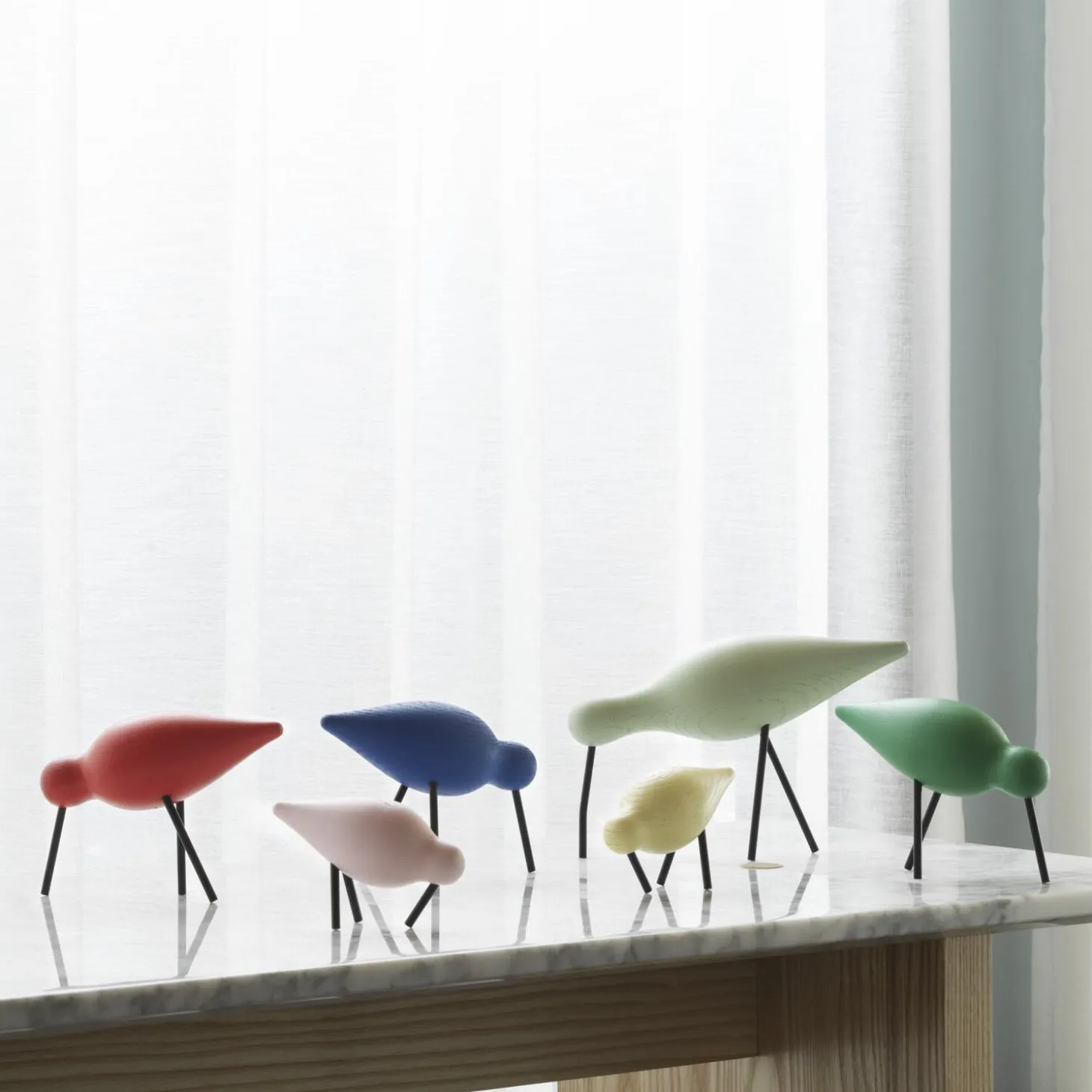 Shorebird, dusty green