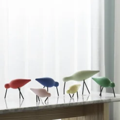 Shorebird, light yellow