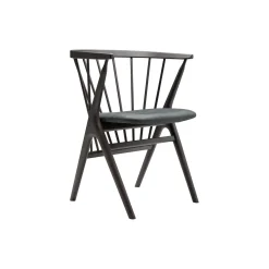 Sibast No 8 spisestol, mørkbejdset bøg/anthrazite