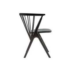 Sibast No 8 spisestol, mørkbejdset bøg/anthrazite