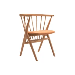 Sibast No 8 spisestol, olieret bøg/cognac