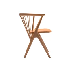 Sibast No 8 spisestol, olieret bøg/cognac