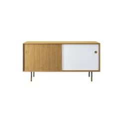 Sibast No 11 Sideboard, black/white