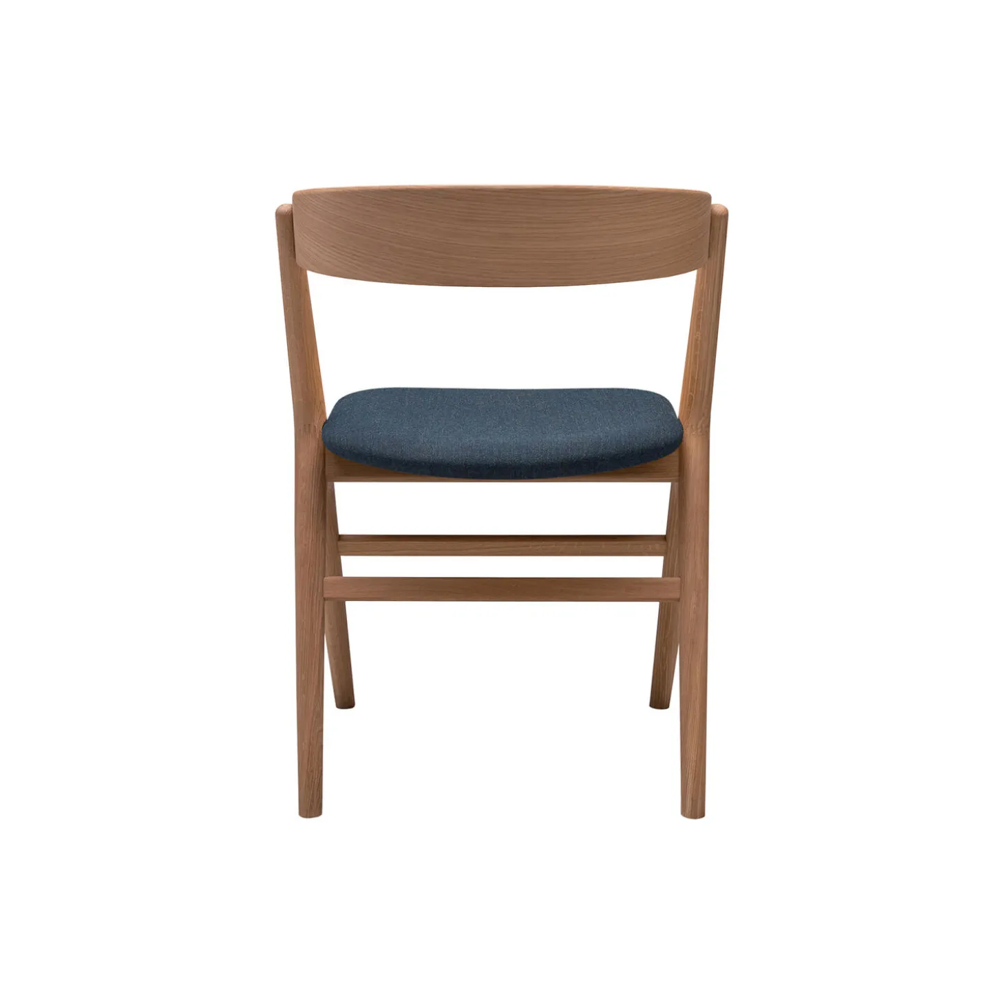 Sibast No 9 spisebordsstol, sæbehandlet eg/navy