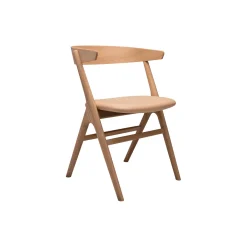 Sibast No 9 spisebordsstol, sæbehandlet eg/honey