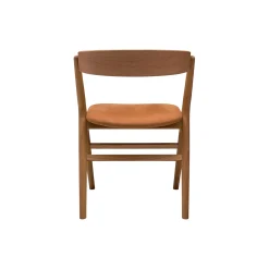 Sibast No 9 spisebordsstol, olieret eg/cognac