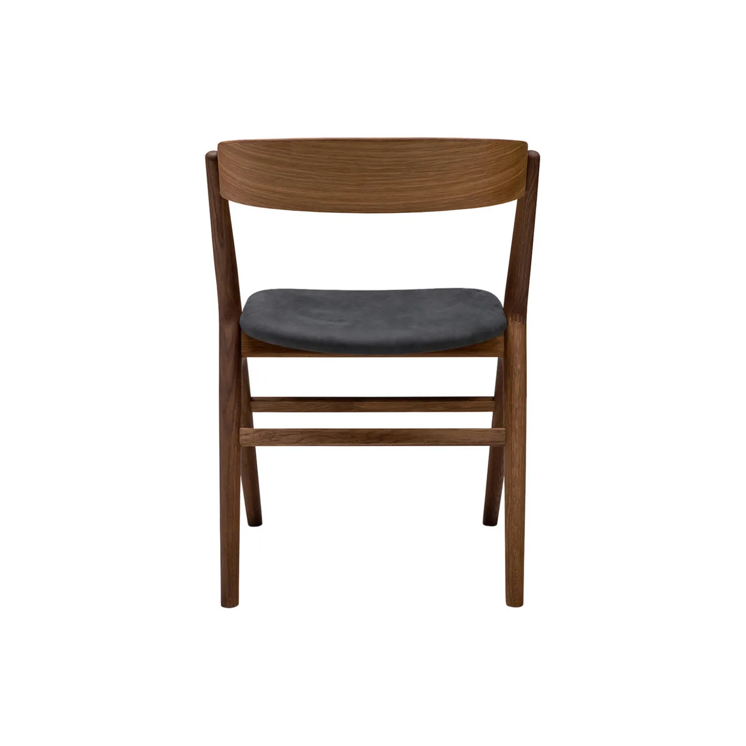 Sibast No 9 spisebordsstol, røget eg/dark grey