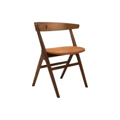 Sibast No 9 spisebordsstol, røget eg/cognac