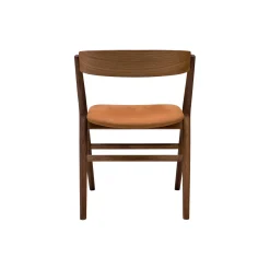 Sibast No 9 spisebordsstol, røget eg/cognac