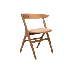 Sibast No 9 spisebordsstol, olieret eg/honey