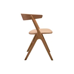 Sibast No 9 spisebordsstol, olieret eg/honey