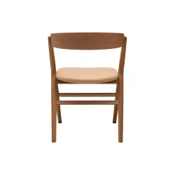 Sibast No 9 spisebordsstol, olieret eg/honey