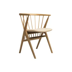 Sibast No 8 spisestol, olieret eg/honey