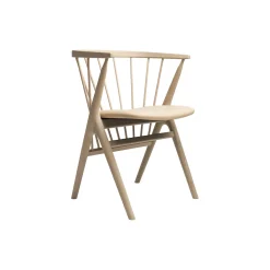 Sibast No 8 spisestol, sæbebehandlet eg/honey