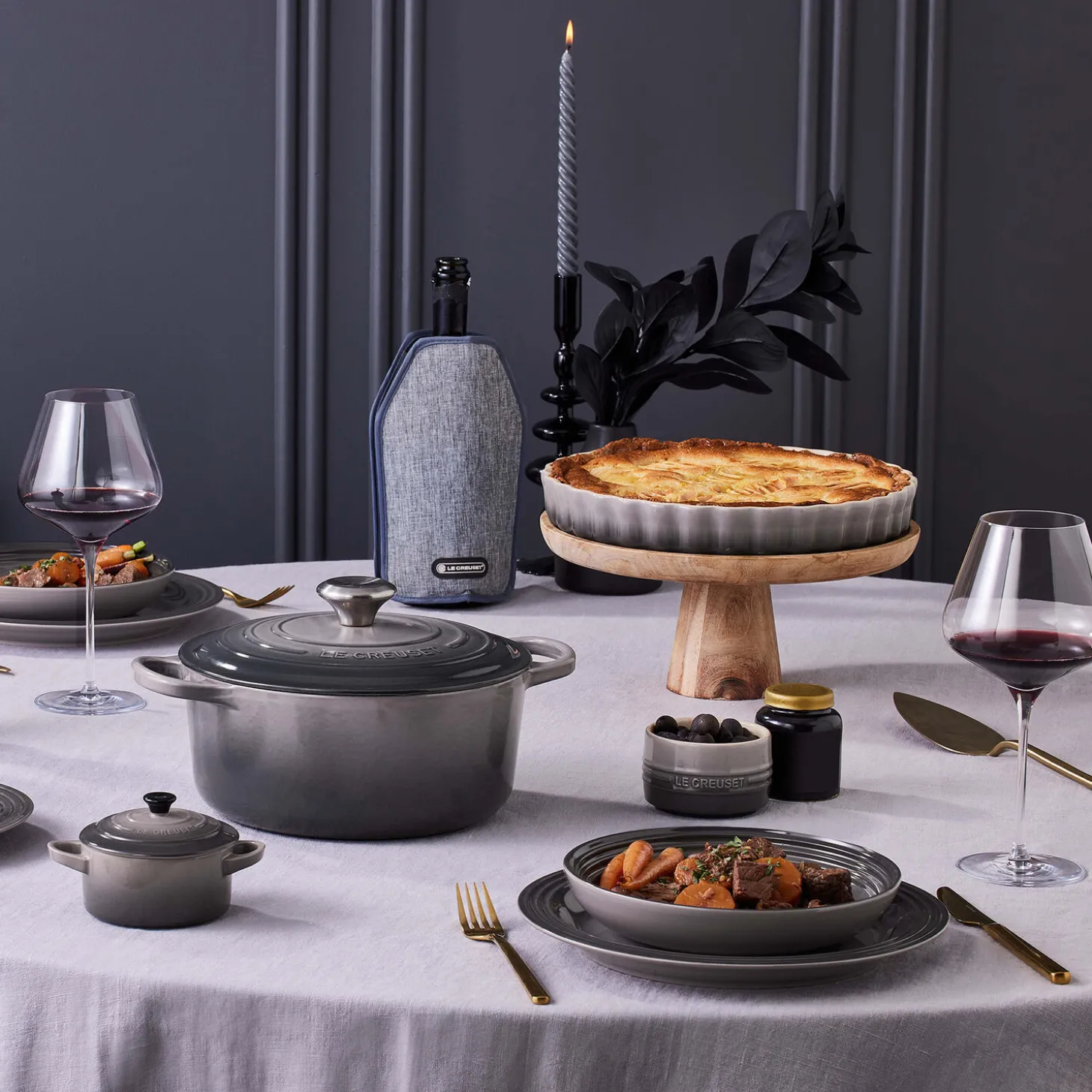 Signature middagstallerken Ø 27 cm, flint