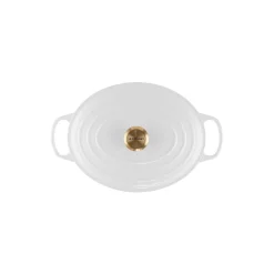 Signature oval gryde 6,3 L, white