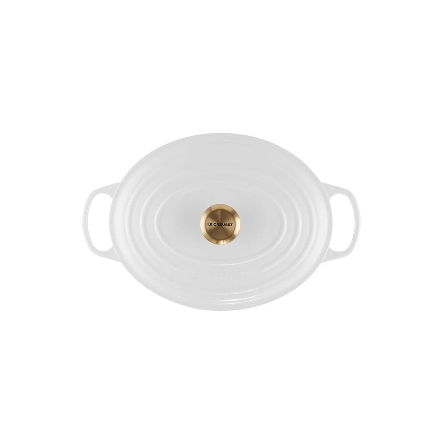 Signature oval gryde 6,3 L, white