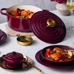 Signature rund gryde Ø 24 cm, garnet