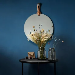 Silhouette glasvase, smoked grey