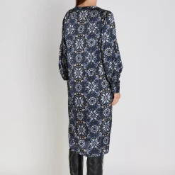 Silky Anola dress, lavender crystal