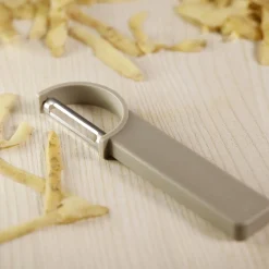 Singles grøntsagsskræller, soft taupe