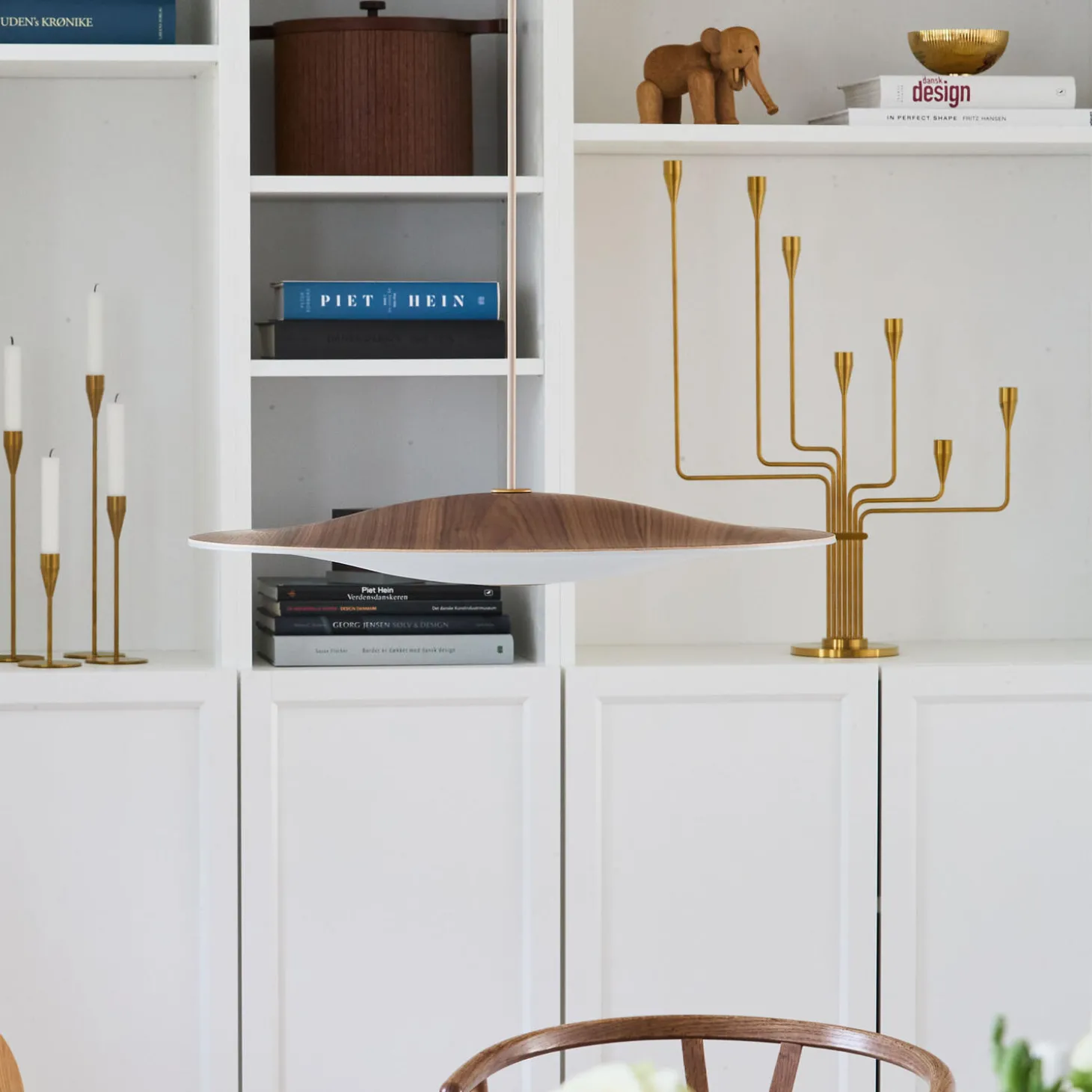 Sinus Wood 550P Pendant, walnut