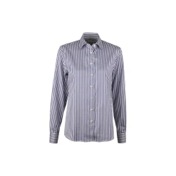 Siri Shirt, navy stripe