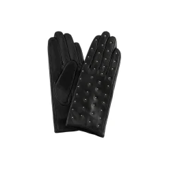 Skindhandsker med nitter, 097 gold