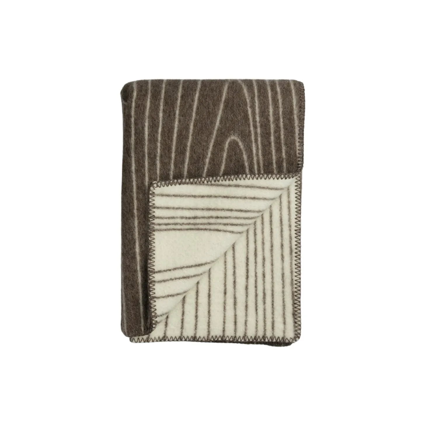 SKOG Throw, brown/natural