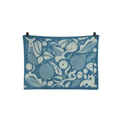 SKOGBUNN Half Size Throw, blue/natural