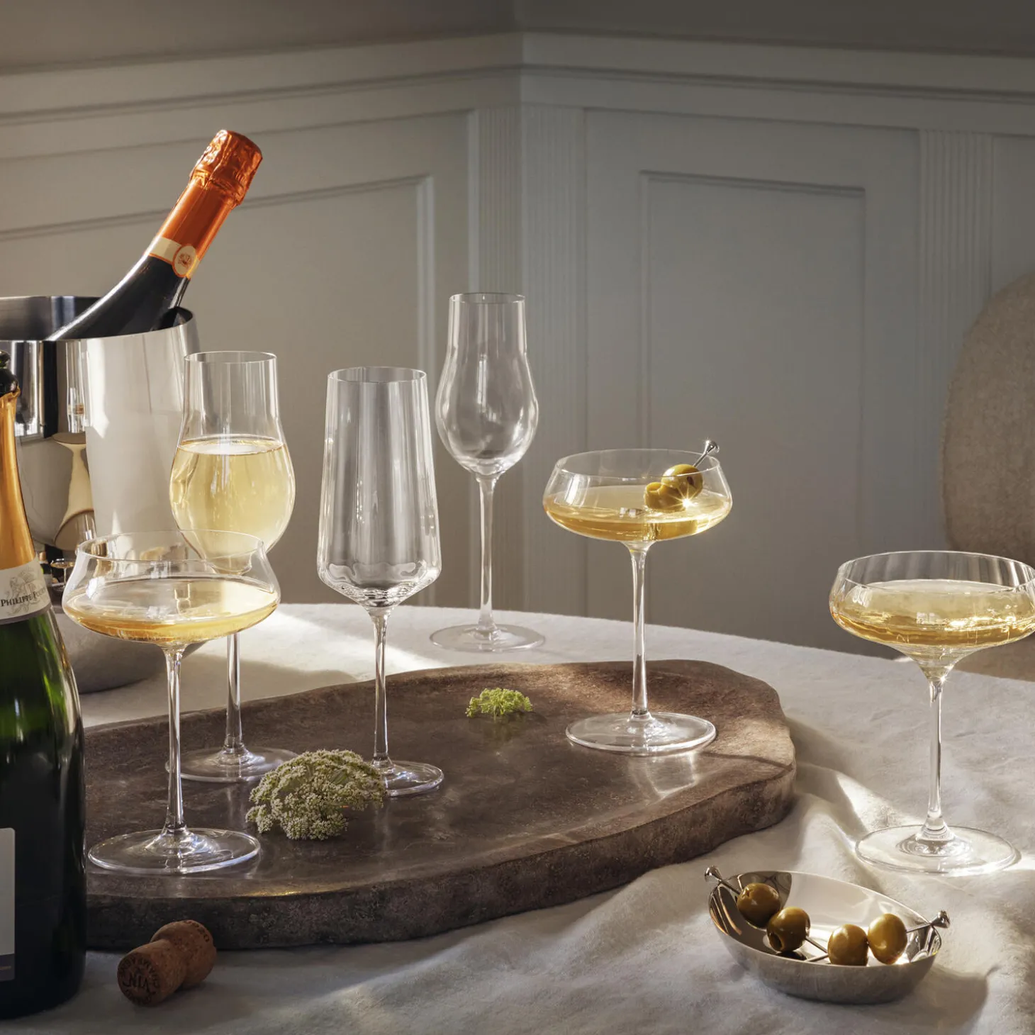 Sky champagnefløjte 6 stk.