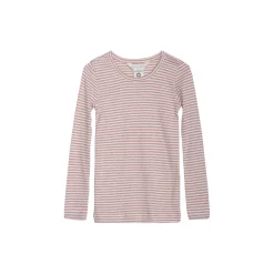 Slim T-shirt, clay/offwhite