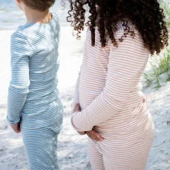 Slim T-shirt, clay/offwhite