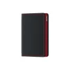 Slimwallet, matte black/red