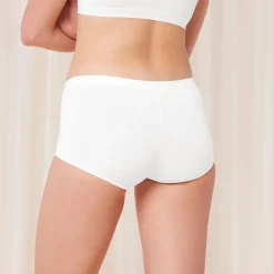 Smart Natural Boyshort, white