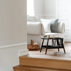 Smilla toddlerstol, sortlakeret eg