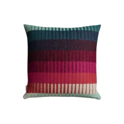 ÅSMUND GRADIENT Cushion, red/turquoise