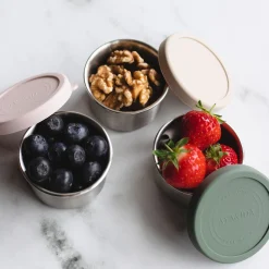 Snack Container, dark grey/tropical green