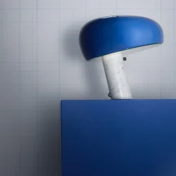 Snoopy bordlampe, blu navy