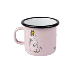 Snorkfrøken emaljekrus, lyserød