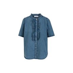 Soft Denim shirt, denim blue