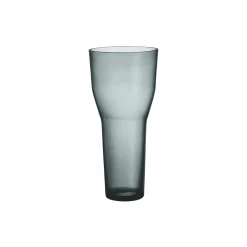 Solare høj vase, stål grå